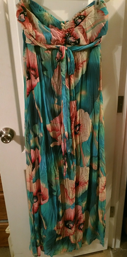 Hawaiian themed dress
